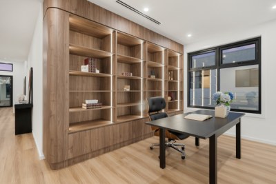 Musidlak Rise Residence – Curved Whole-Home Joinery