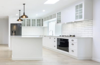 Classic white Hamptons
