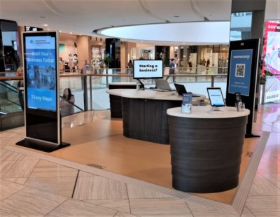 Servepoint Pop up Kiosk