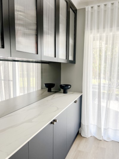Reflection Residence Interior Selections & Custom Joinery